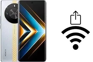 Generar QR con la clave Wifi en un Honor X50 GT