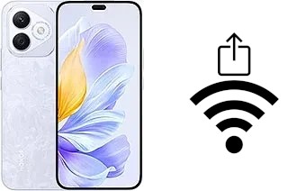 Cómo generar un código QR con la contraseña Wifi en un Honor X60i