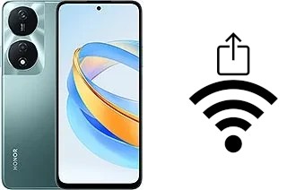 Cómo generar un código QR con la contraseña Wifi en un Honor X7b 5G (50 MP)