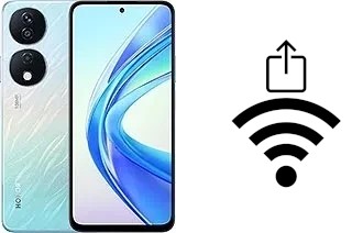 Generar QR con la clave Wifi en un Honor X7b