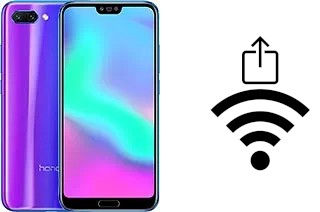 Generar QR con la clave Wifi en un Honor 10