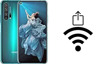 Generar QR con la clave Wifi en un Honor 20 Pro