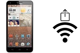 Generar QR con la clave Wifi en un Honor 3X G750