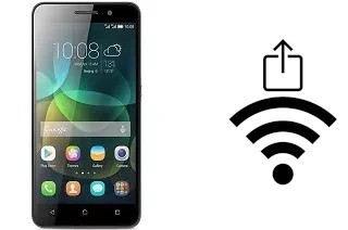 Generar QR con la clave Wifi en un Honor 4C