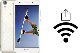 Generar QR con la clave Wifi en un Honor Holly 3