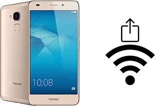 Generar QR con la clave Wifi en un Honor 5c