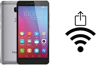 Generar QR con la clave Wifi en un Honor 5X