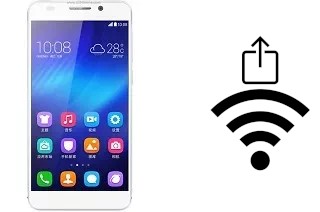 Generar QR con la clave Wifi en un Honor 6