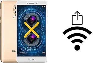 Generar QR con la clave Wifi en un Honor 6X