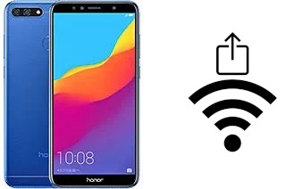 Generar QR con la clave Wifi en un Honor 7A