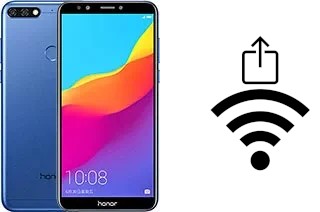 Generar QR con la clave Wifi en un Honor 7C