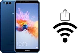 Generar QR con la clave Wifi en un Honor 7X