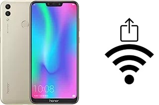 Generar QR con la clave Wifi en un Honor 8C