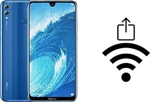 Generar QR con la clave Wifi en un Honor 8X Max