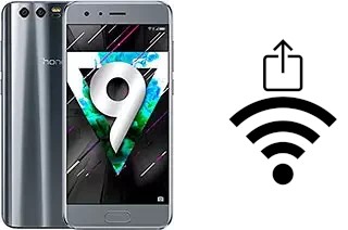 Generar QR con la clave Wifi en un Honor 9