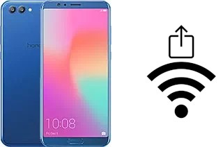 Generar QR con la clave Wifi en un Honor View 10