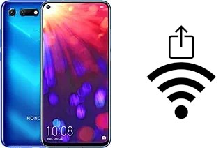 Generar QR con la clave Wifi en un Honor View 20