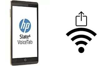 Generar QR con la clave Wifi en un HP Slate6 VoiceTab