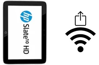 Generar QR con la clave Wifi en un HP Slate10 HD