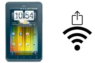 Generar QR con la clave Wifi en un HTC EVO View 4G