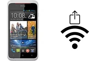 Generar QR con la clave Wifi en un HTC Desire 210 dual sim