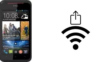 Generar QR con la clave Wifi en un HTC Desire 210