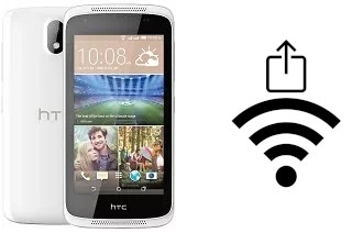 Generar QR con la clave Wifi en un HTC Desire 326G dual sim