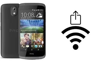 Generar QR con la clave Wifi en un HTC Desire 526G+ dual sim