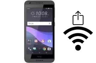 Generar QR con la clave Wifi en un HTC Desire 555