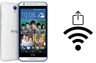 Generar QR con la clave Wifi en un HTC Desire 620