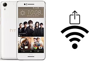 Generar QR con la clave Wifi en un HTC Desire 728 dual sim