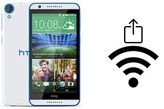 Generar QR con la clave Wifi en un HTC Desire 820s dual sim