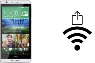 Generar QR con la clave Wifi en un HTC Desire 820s