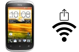 Generar QR con la clave Wifi en un HTC Desire C