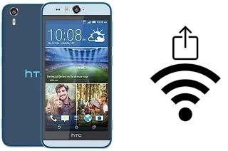 Generar QR con la clave Wifi en un HTC Desire Eye