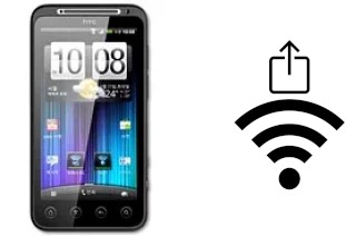 Generar QR con la clave Wifi en un HTC Evo 4G+