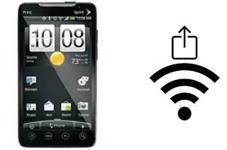 Generar QR con la clave Wifi en un HTC Evo 4G