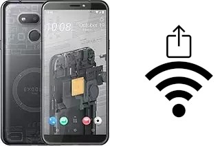 Generar QR con la clave Wifi en un HTC Exodus 1s