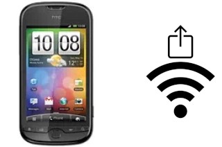 Generar QR con la clave Wifi en un HTC Panache