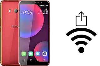 Generar QR con la clave Wifi en un HTC U11 Eyes