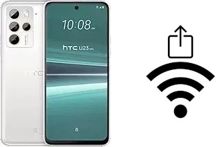 Generar QR con la clave Wifi en un HTC U23 Pro