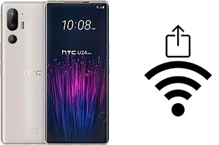 Cómo generar un código QR con la contraseña Wifi en un HTC U24 Pro