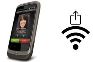 Generar QR con la clave Wifi en un HTC Wildfire