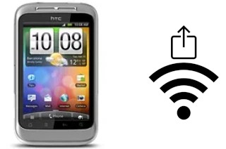 Generar QR con la clave Wifi en un HTC Wildfire S