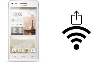 Generar QR con la clave Wifi en un Huawei Ascend G6