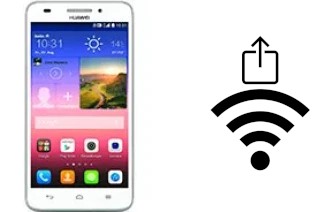 Generar QR con la clave Wifi en un Huawei Ascend G620s