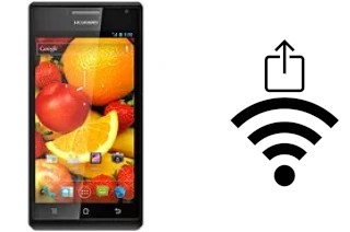 Generar QR con la clave Wifi en un Huawei Ascend P1