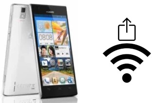 Generar QR con la clave Wifi en un Huawei Ascend P2