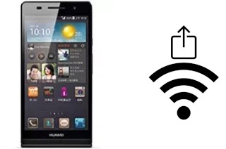 Generar QR con la clave Wifi en un Huawei Ascend P6 S