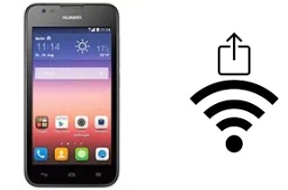 Generar QR con la clave Wifi en un Huawei Ascend Y550